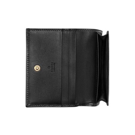 Gucci Unisex GG Marmont Card Case Wallet Double G - Image 2