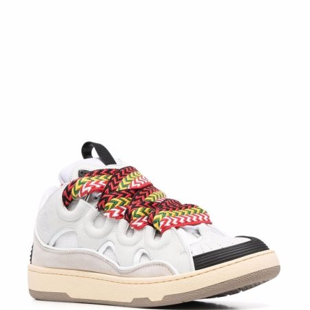 Lanvin LEATHER CURB SNEAKERS - Image 2