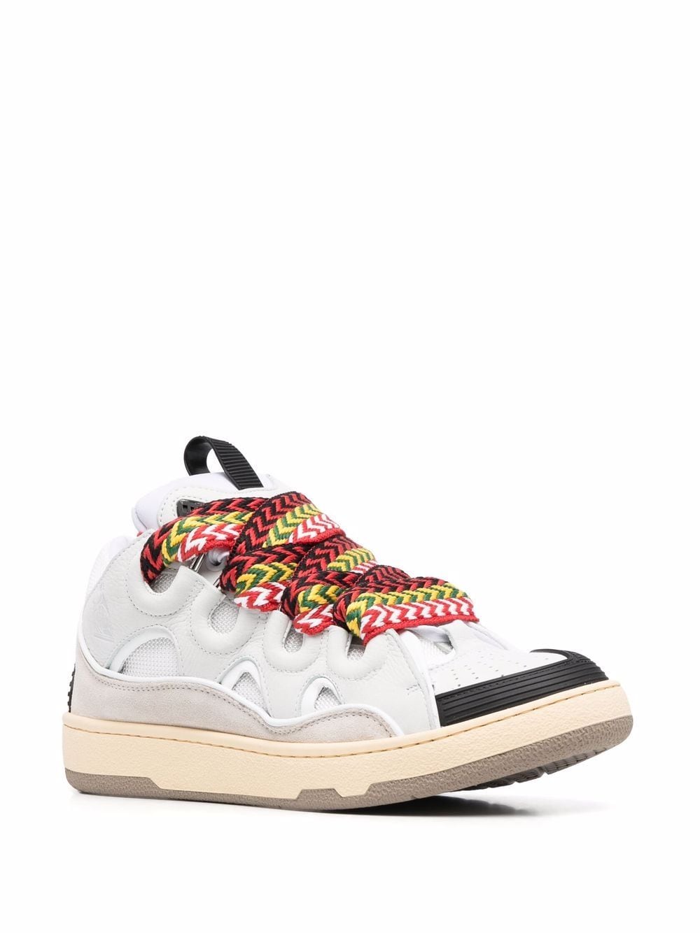 Lanvin LEATHER CURB SNEAKERS - Image 2