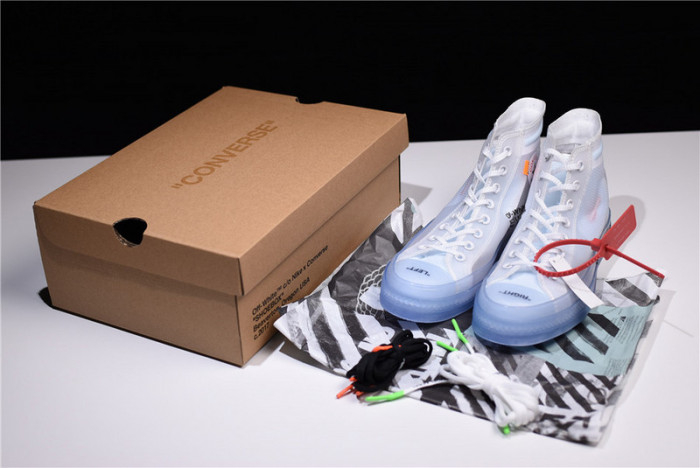OFF-WHITE x Converse Chuck Taylor All Star 1970s White 162204C - Image 32