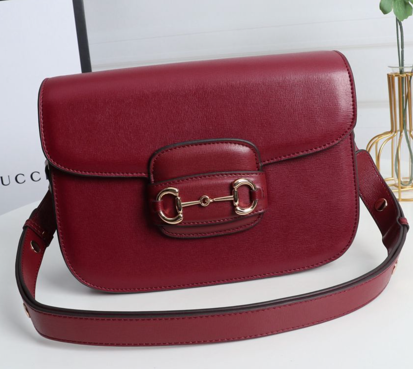 GUCCI 1955 Horsebit Shoulder Bag - Image 13