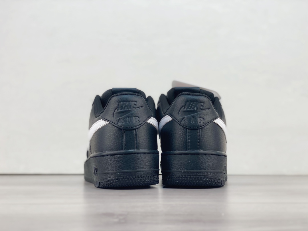 Nike Air Force Black White - Image 4