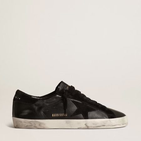 Golden Goose Super-Star LTD in nappa leather with red star and high tab - Image 2