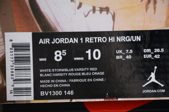 Jordan 1 Retro High Union Los Angeles Blue BV1300-146 - Image 14