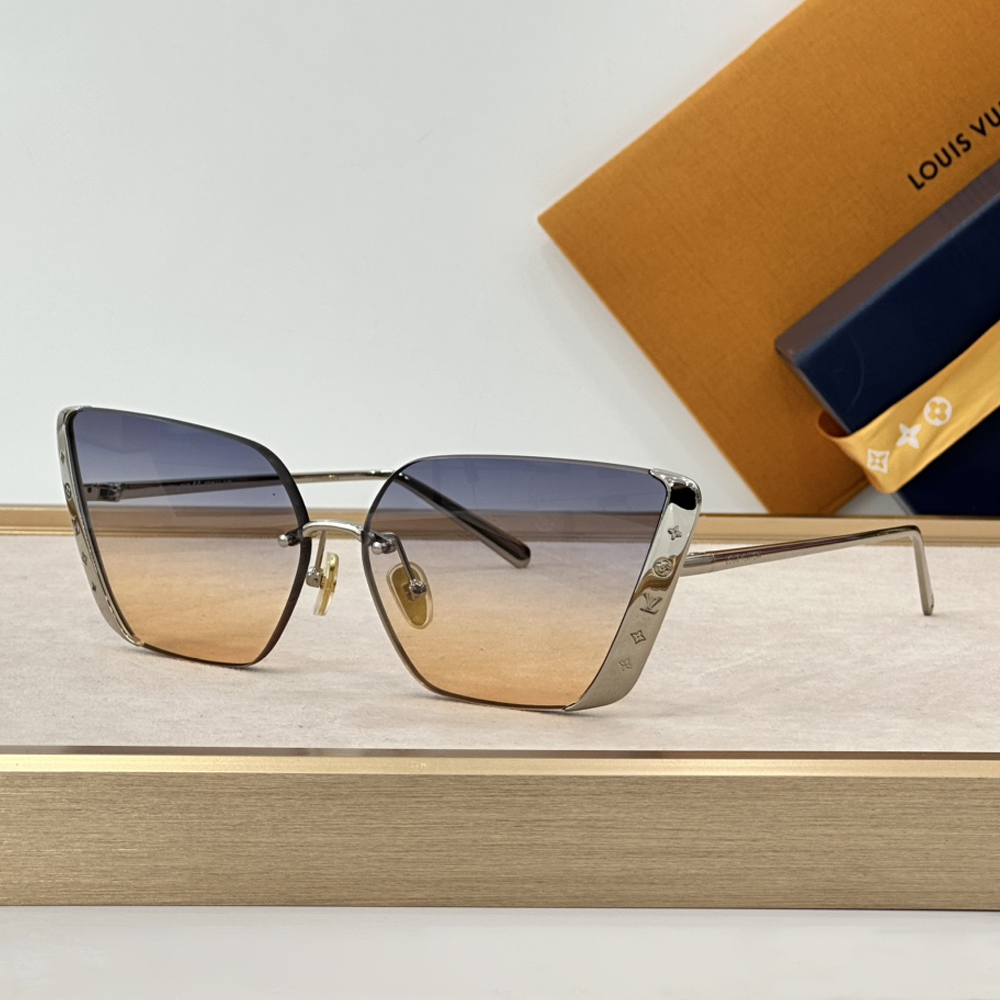 LV Metal Frame Sunglasses Top Quality - Image 3