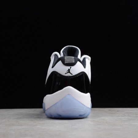 AIR JORDAN 11 RETRO LOW "CONCORD" BLACK/ WHITE mens 528895-153 - Image 3