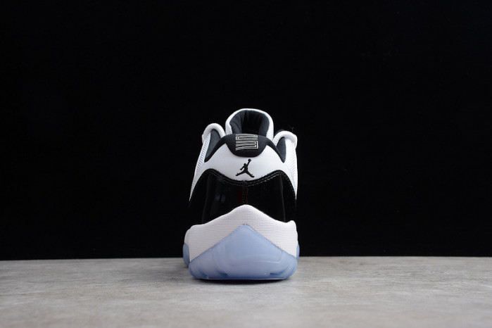 AIR JORDAN 11 RETRO LOW "CONCORD" BLACK/ WHITE mens 528895-153 - Image 3
