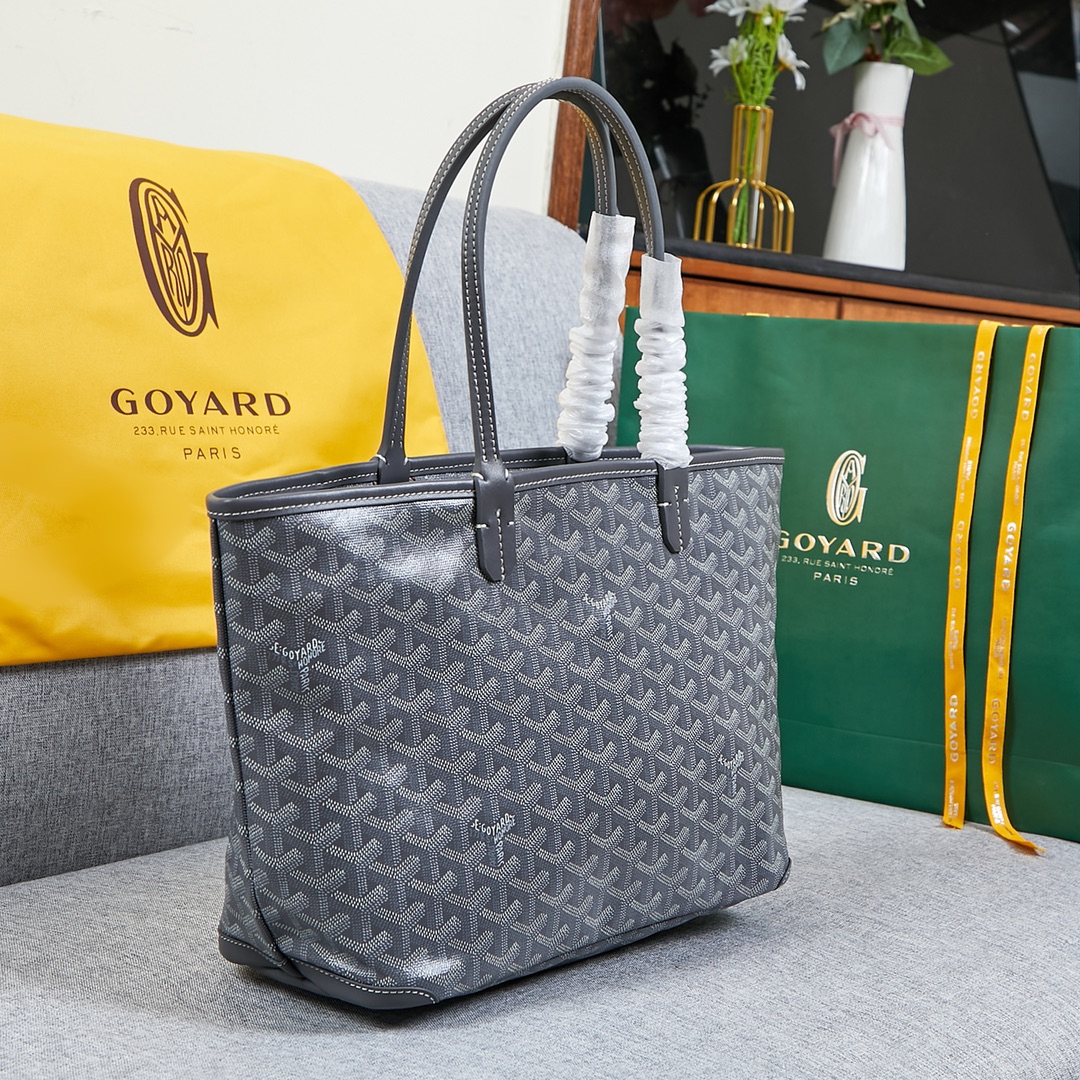 Goyard artois bag grey - Image 2