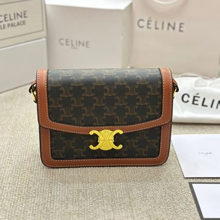 CELINE Triomphe Shoulder Bag Small&Medium - Image 3