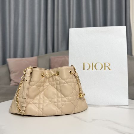 Dior Medium Ammi Bag Sand Pink Supple Macrocannage   M22566FBE_M84P - Image 9