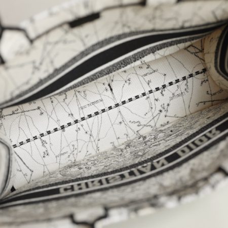 Dior Book Tote Pink Toile De Jouy Embroidery - Image 3