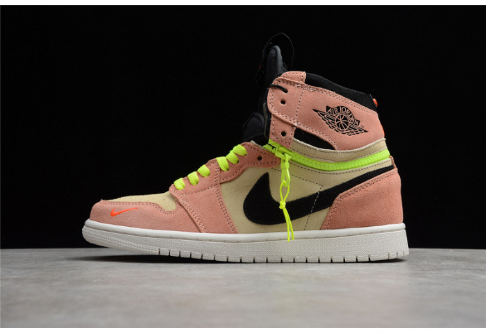 AIR JORDAN 1 HIGH SWITCH PEACH CW6576-800 - Image 1