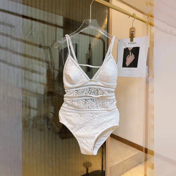 Valentino Lace Cutout One-piece Swimsuit Swimwear