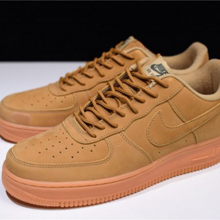 Nike Air Force 1 07 WB Flax/Flax-Gum Wheat Basketball Shoes AA4061-200 - Image 12