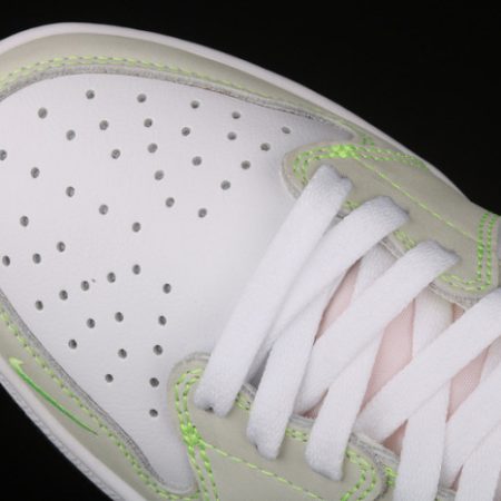 Jordan 1 Retro Low White Ghost Green Black DM7837-10R - Image 5