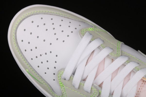 Jordan 1 Retro Low White Ghost Green Black DM7837-10R
