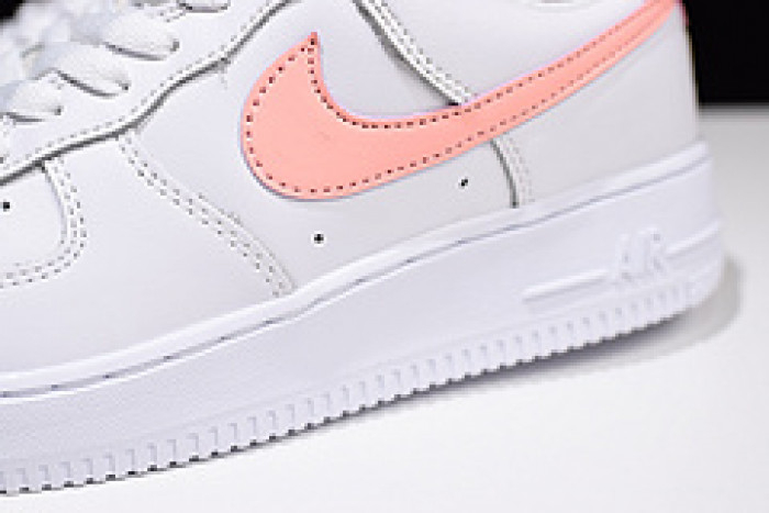 Nike womens Air Force 1 Low white pink AH0287-102 - Image 11