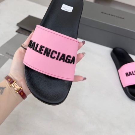 Balenciaga  Fashionable Flat Sandals Slide Sandal - Image 14