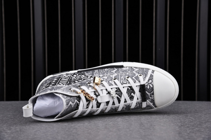 Dior B23 OBLIQUE HIGH TOP Shoes T00853H072 - Image 3