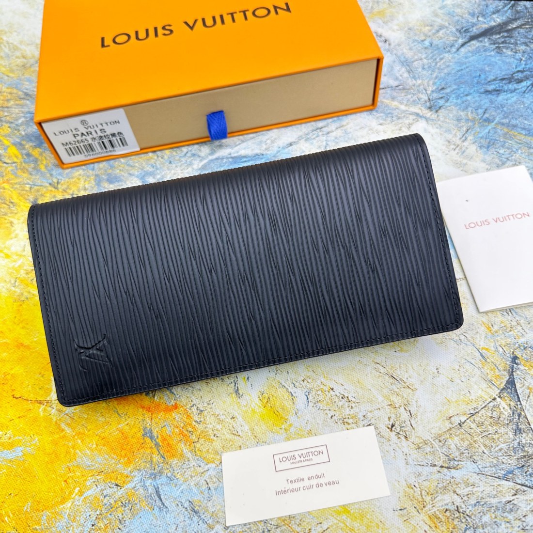 LV Brazza Flip Wallet N62665 - Image 8