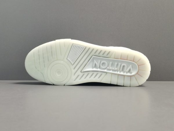 LV Trainer Sneaker White