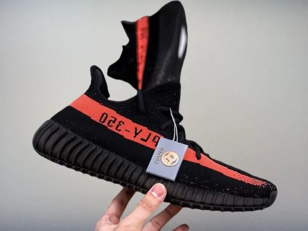 Yeezy350 Boost V2 “ Core Black Red"