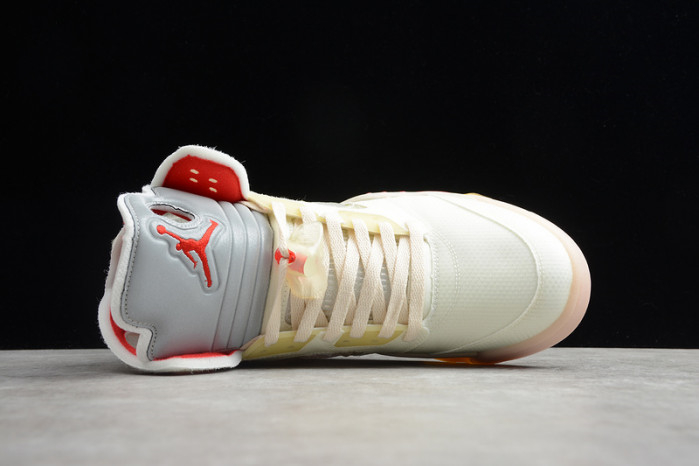 Off-White Air Jordan 5 ice cream colorway CT8480-002 - Image 7