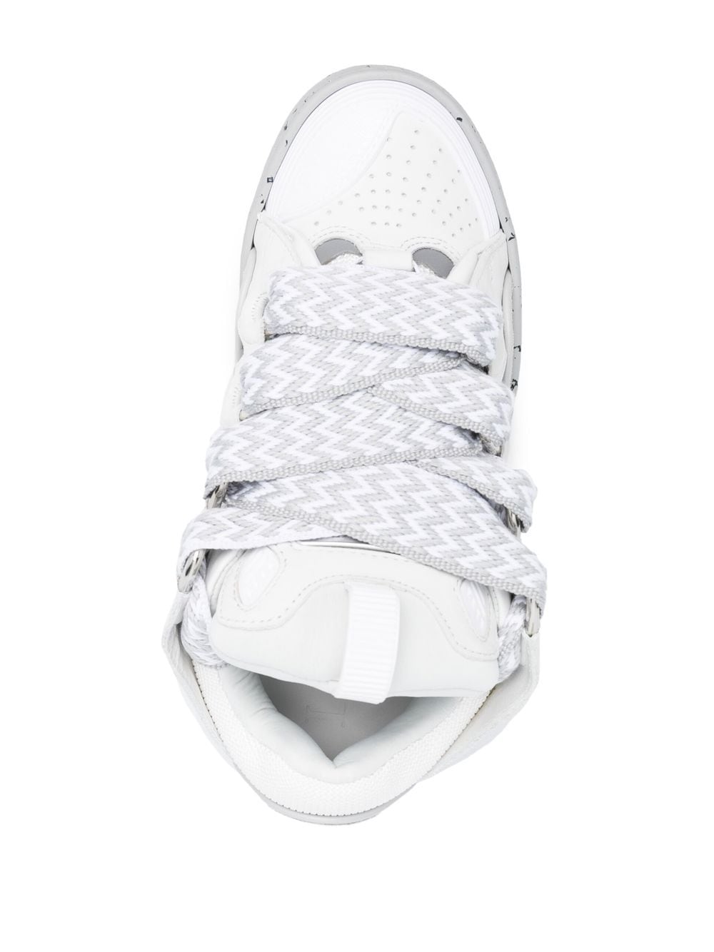 Lanvin LEATHER CURB SNEAKERS - Image 4