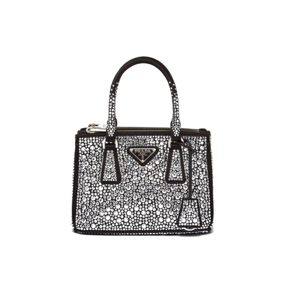 Prada Galleria Anti Crystal Mini Handbag - Image 1