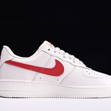 Nike Air Force 1 07 White Sport Red New Shoes 315122-126 - Image 4
