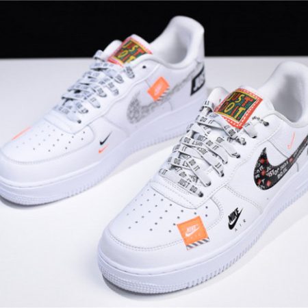 Nike Air Force 1 07 Just Do It Pack White AR7719-100 - Image 17