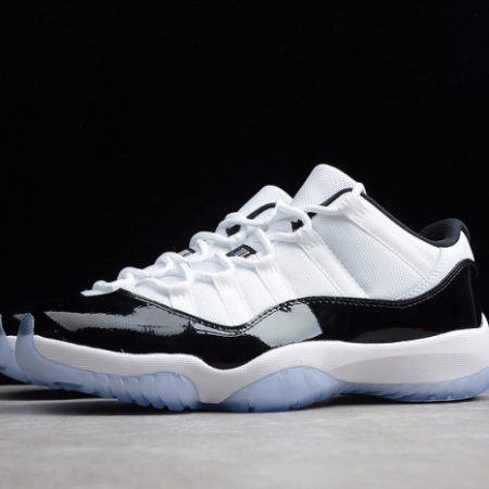 AIR JORDAN 11 RETRO LOW "CONCORD" BLACK/ WHITE mens 528895-153 - Image 13