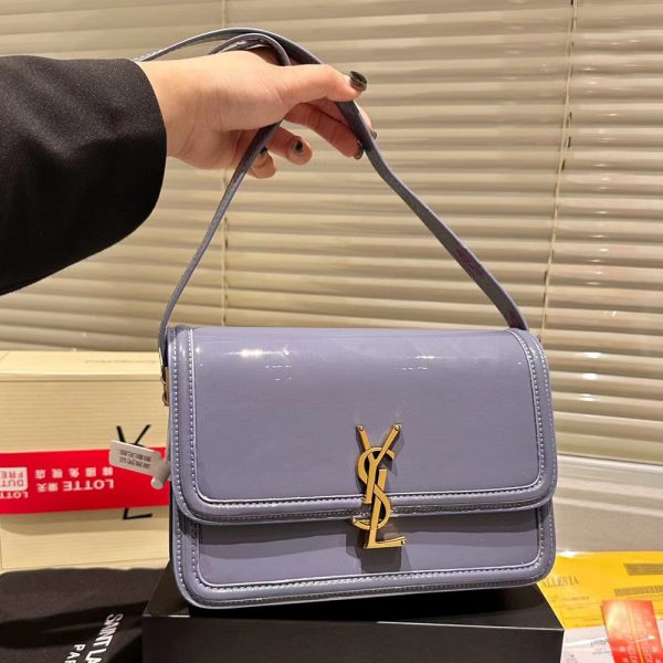 Saint Laurent YSL SOFLERINO Box Glossy Bag