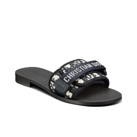 Dior DWAY Slide Slipper Sandals  With Adjustable Type Slide Sandal - Image 2