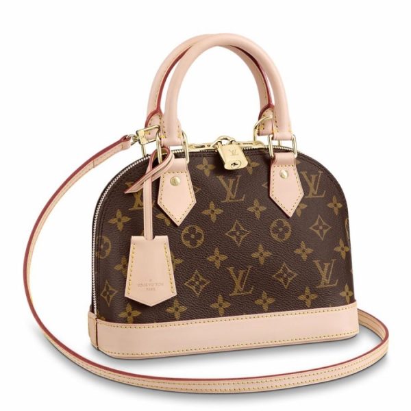 LV Alma BB PM Shoulder Bag Monogram Damier Ebene