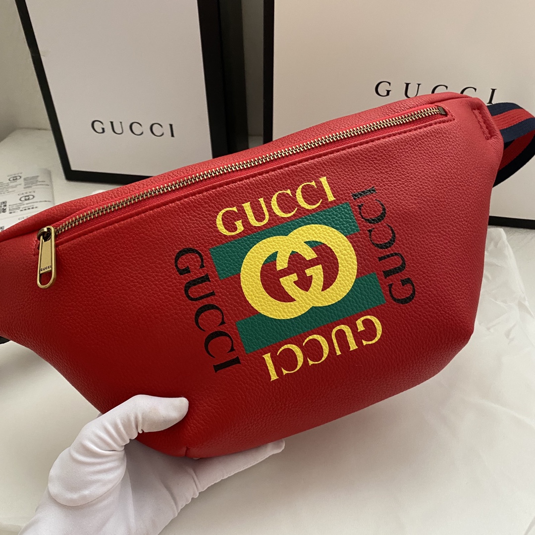 Gucci Leather Waist Bag - Image 8