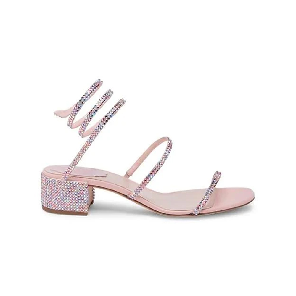 Rene Caovolla Juniper Metallic Sandals - Image 1