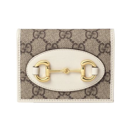 Gucci Unisex Horsebit 1955 Card Case Wallet