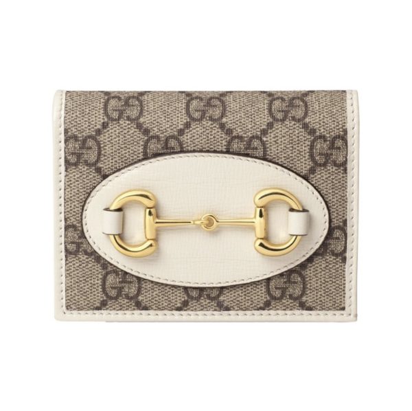Gucci Unisex Horsebit 1955 Card Case Wallet