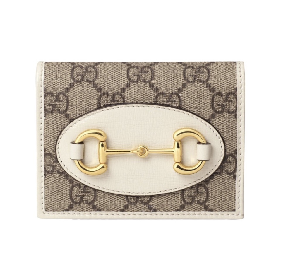 Gucci Unisex Horsebit 1955 Card Case Wallet - Image 1