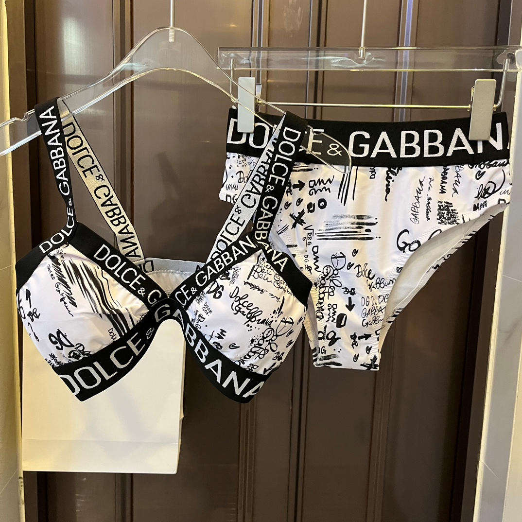 DOLCE & GABBAN DG Two-piece Swimsuit  Swimwear - Image 1