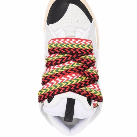 Lanvin LEATHER CURB SNEAKERS - Image 4