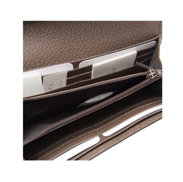 Gucci Unisex GG Long Wallet