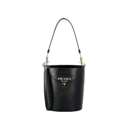 Prada Checkered Bucket Bag