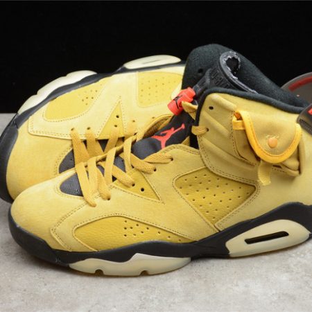 Travis Scott Air Jordan 6 yellow Cactus Jack CN1084-300 - Image 12