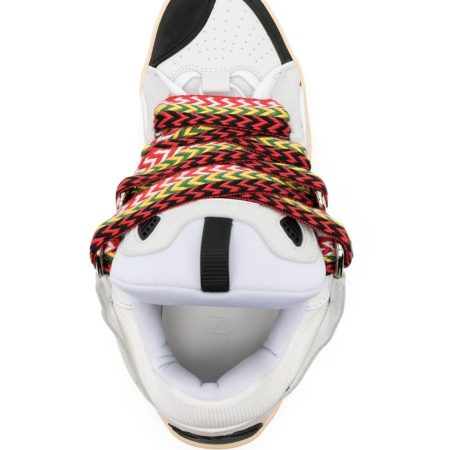 Lanvin LEATHER CURB SNEAKERS - Image 2