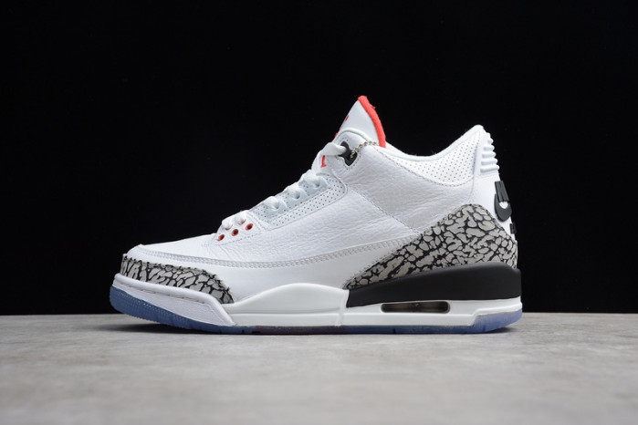 AIR JORDAN 3 RETRO NRG "FREE THROW LINE" white mens 923096-101 - Image 2