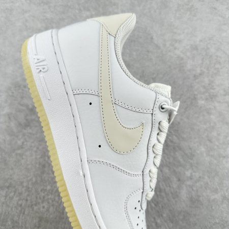 Nike Air Force White Biege - Image 8