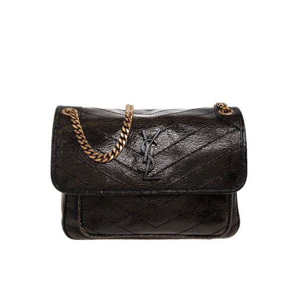 Saint Laurent YSL Niki Baby In Vintage Leather