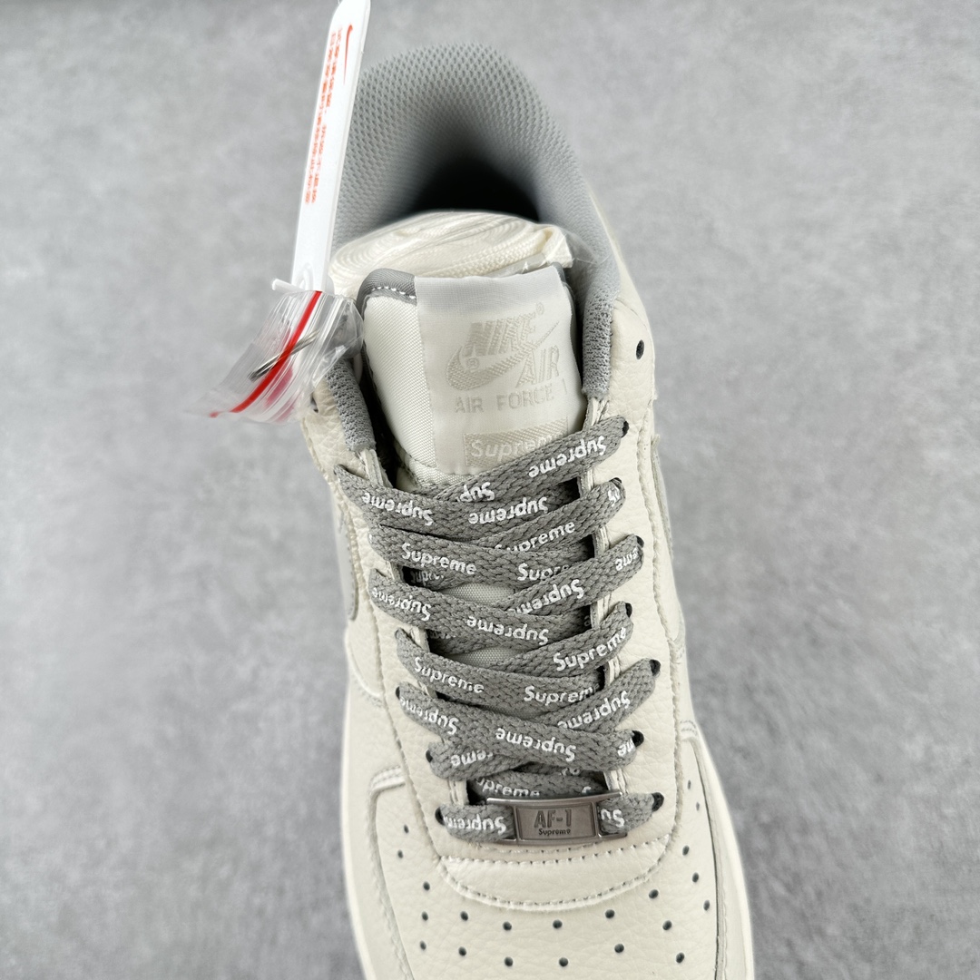 Nike Air Force Biege Grey - Image 7